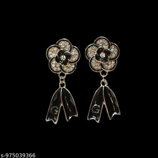 Gold-Plated Ethnic Jhumka Earrings with Pearls and Multicolor Stones for Women and Girls