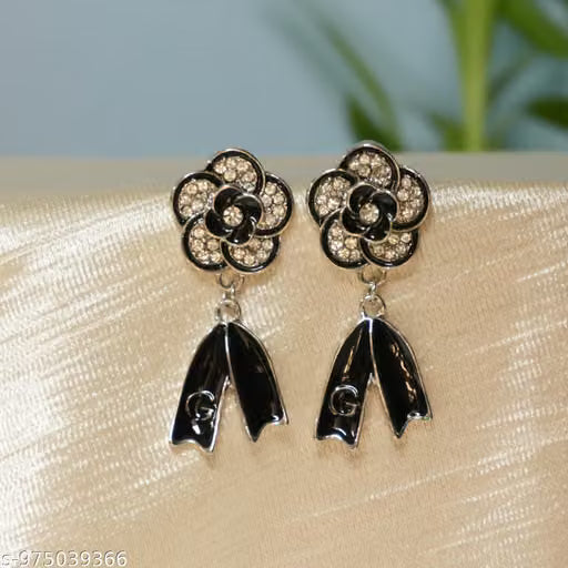 Gold-Plated Ethnic Jhumka Earrings with Pearls and Multicolor Stones for Women and Girls